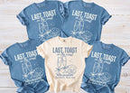 Last Toast on the Coast Bachelorette Party Shirt