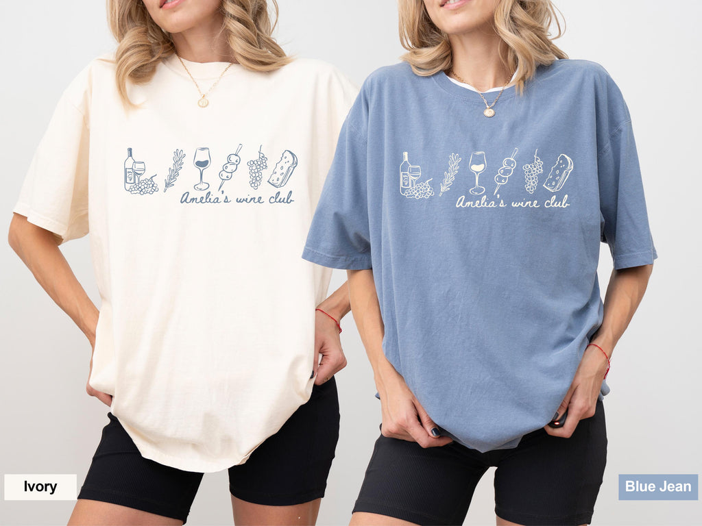 Bridal Wine Club Shirt, Personalized Winery Bachelorette Party Shirts, Custom Wine Bach Shirt, Honeymoon Tee, Trendy Wife Shirt