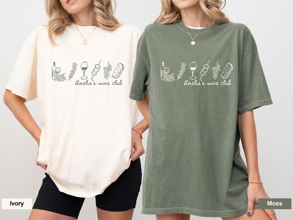 Bridal Wine Club Shirt, Personalized Winery Bachelorette Party Shirts, Custom Wine Bach Shirt, Honeymoon Tee, Trendy Wife Shirt