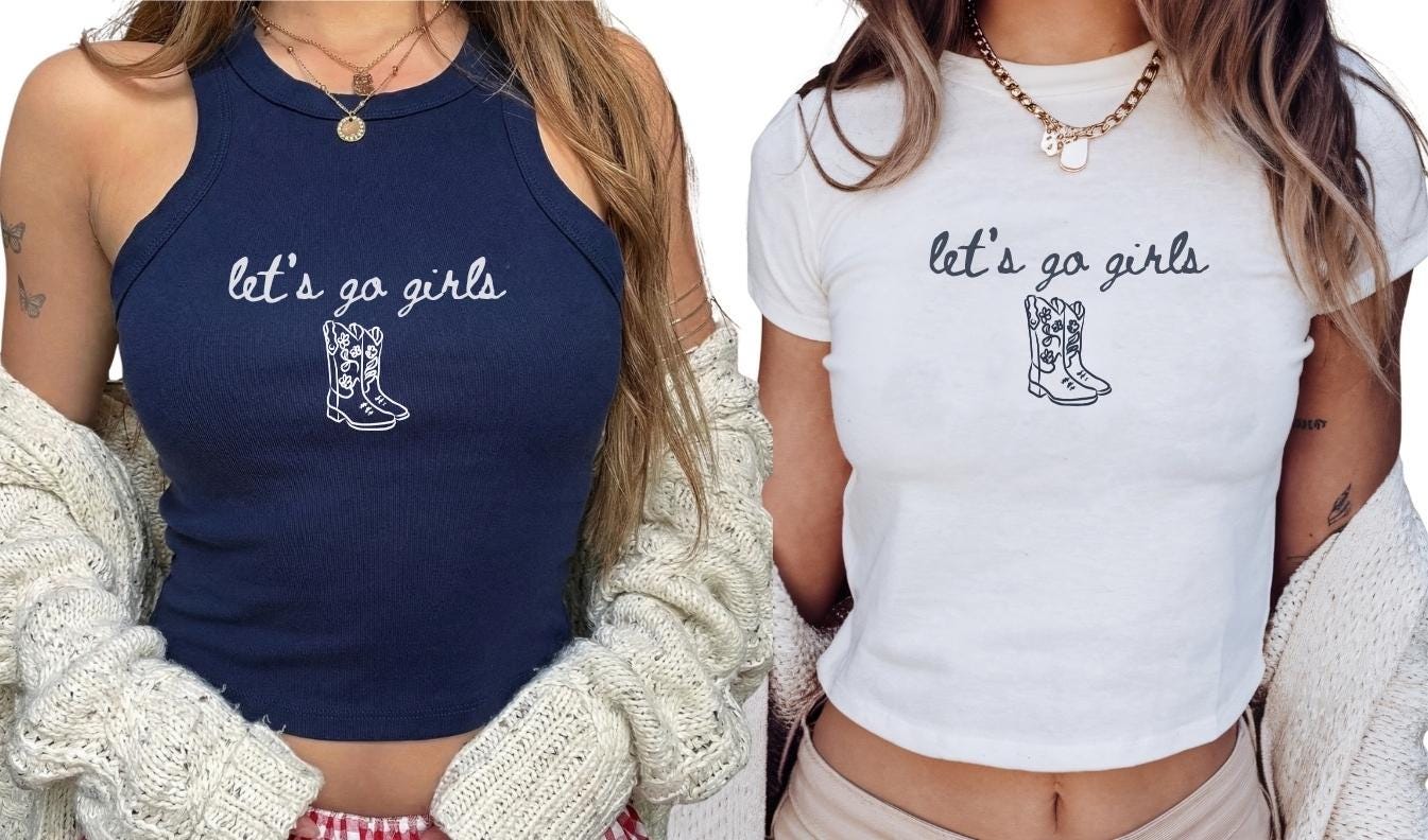 Bella Canvas Long Sleeve Western Nashville Bachelorette,Last Rodeo Country Bachelorette Shirts,Custom Let's Go Girls Bachelorette Party Tees