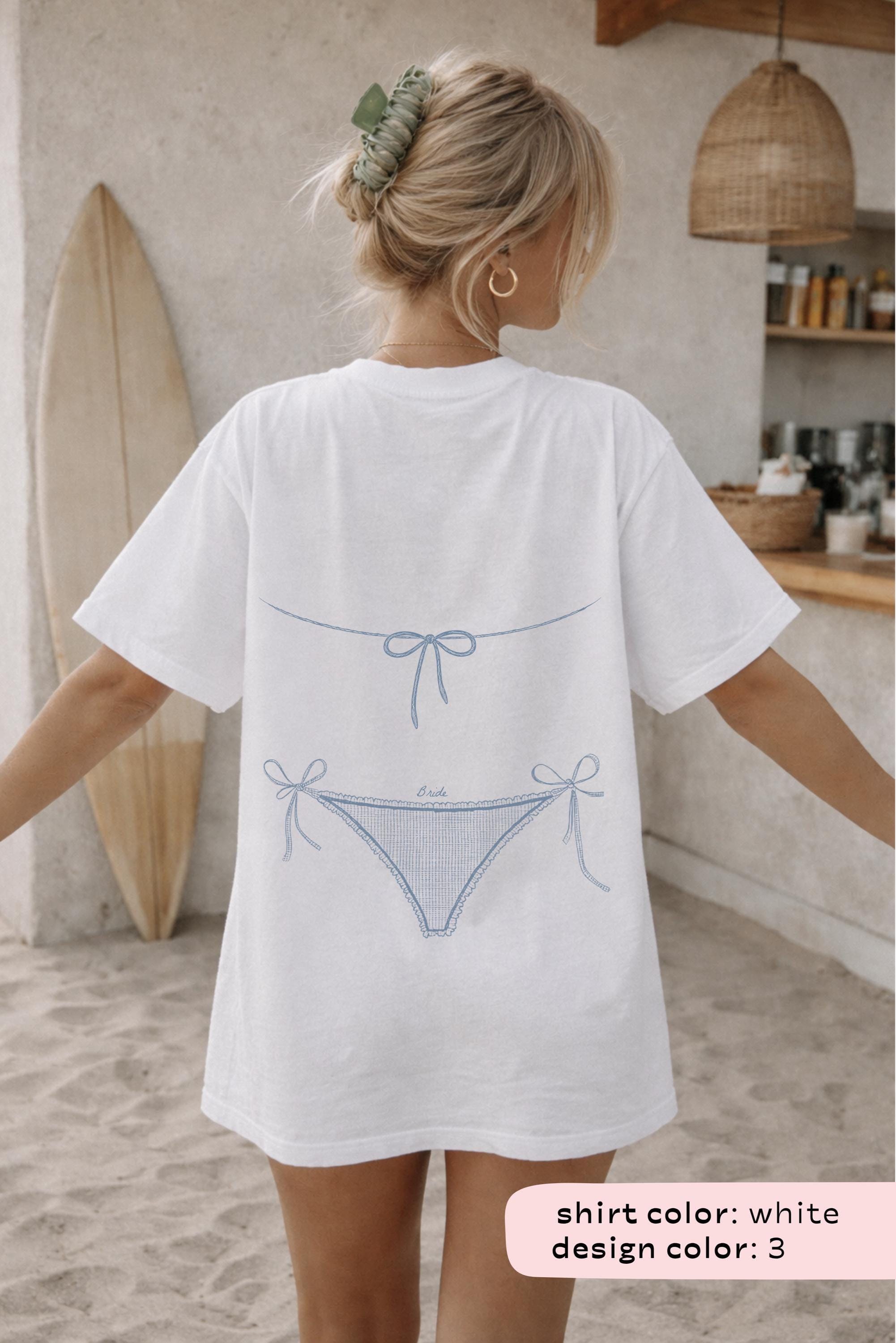 Coastal Bachelorette Shirts Comfort Colors Last Toast on the Coast Bachelorette Bikinis and Martinis Last Splash Seashells and Wedding Bells