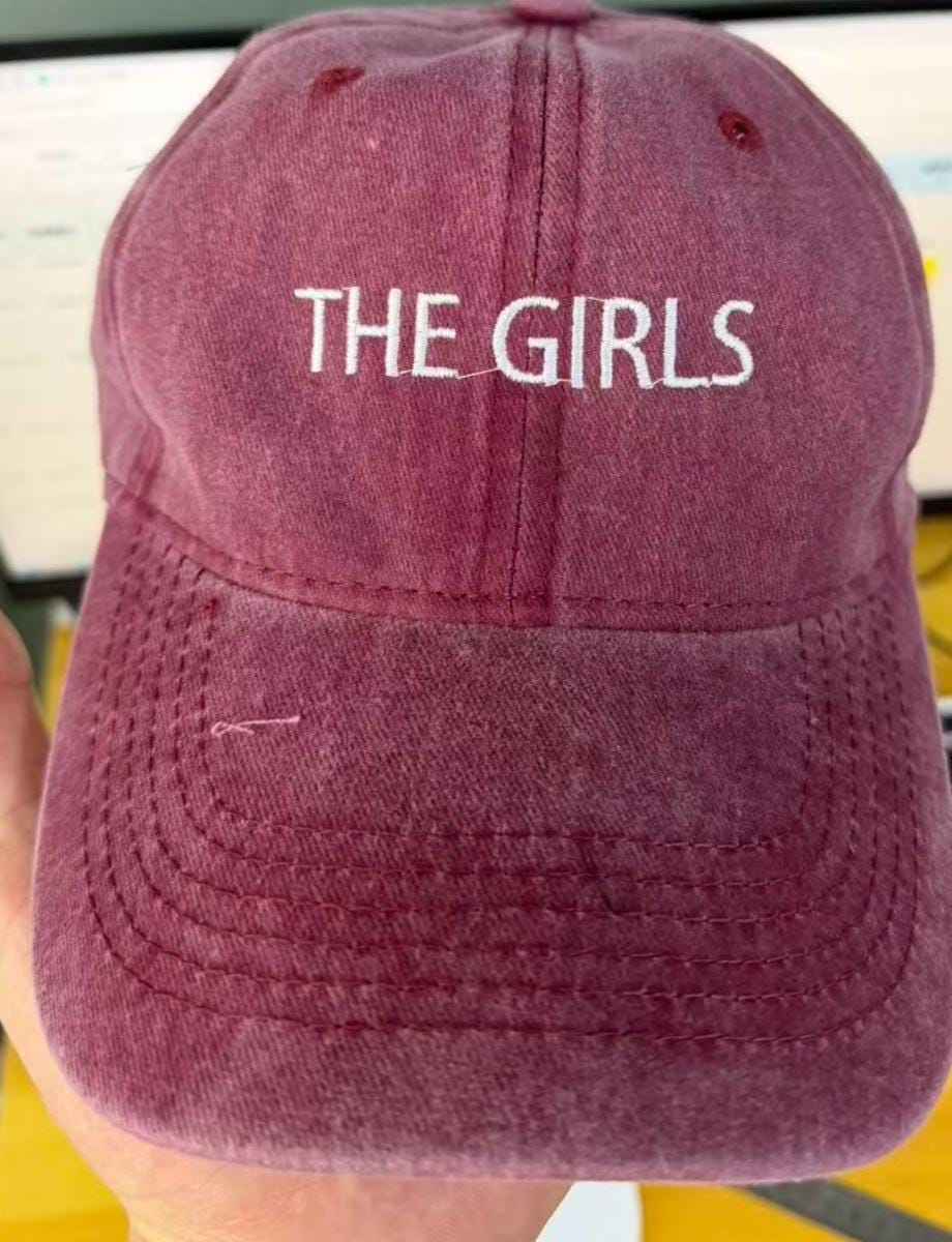 Personalized Bride Squad Hat, Custom Bachelorette Party Baseball Cap, Bridal Shower Gift for Bridesmaids