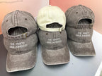 Personalized The Bride & Crew Baseball Cap | Embroidered Bride Tribe Hats | Bachelorette Party Favors and Bridal Shower Gift