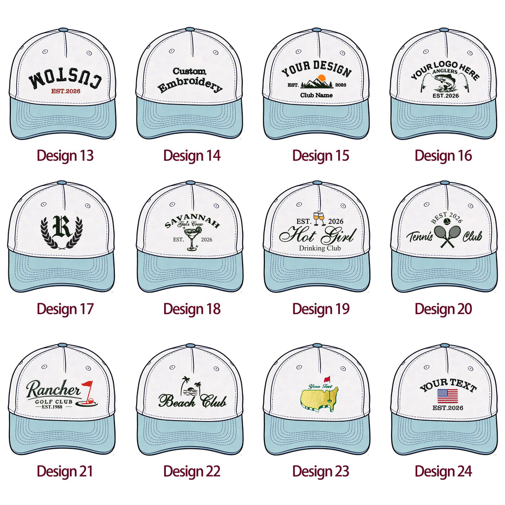 Custom Embroidered Trucker Hat, Happy Camper Hat, Dad hat,Matching Group Hats, Girls Trip Cap, Vacation Hat, Bachelorette Gift,Summer hat