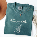Man I Feel Like A Bride Shirt, Comfort Colors Western Bachelorette Tee, Lets Go Girls Cowgirl Bridal Party Shirt, Bride Tee