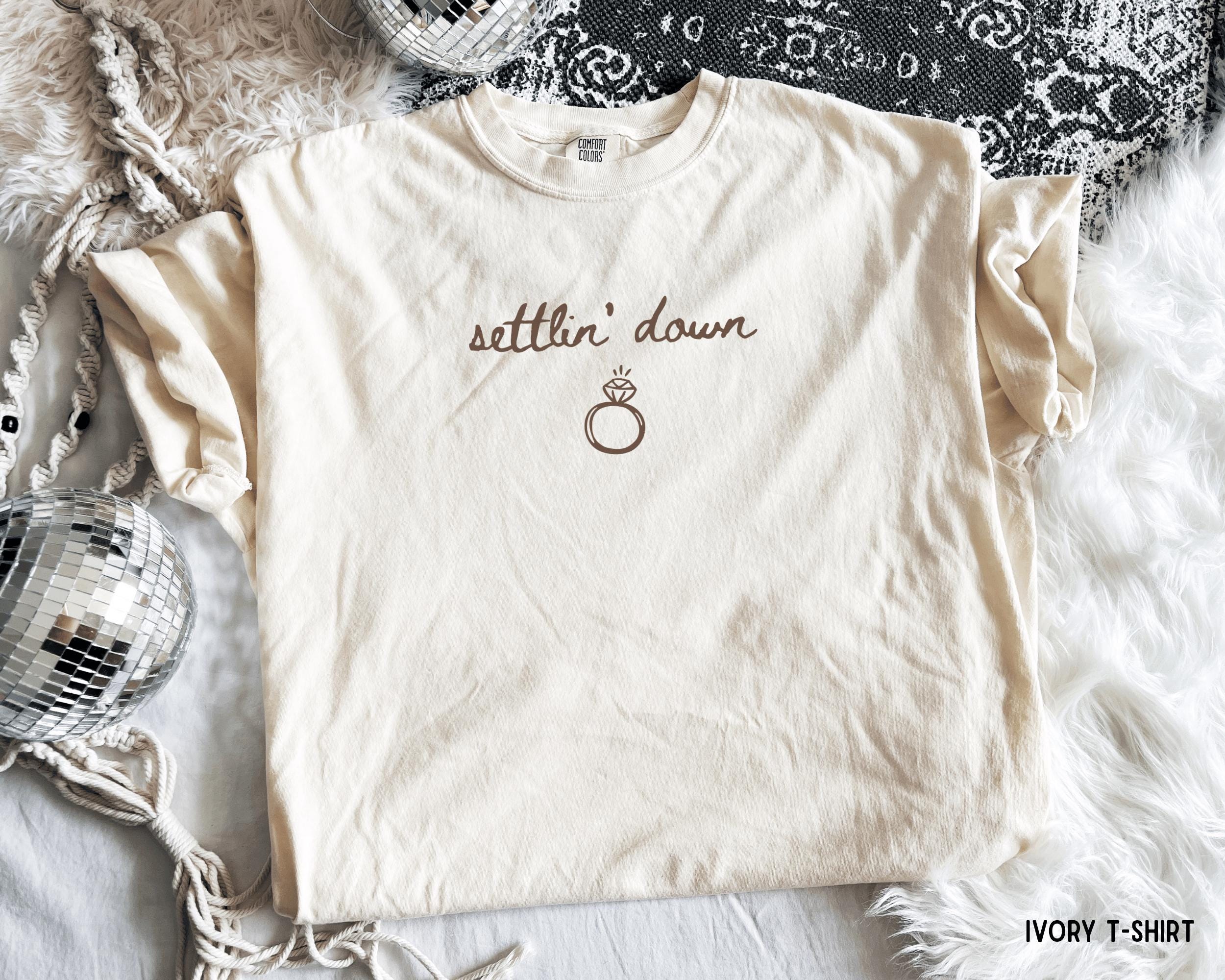 Saddlin' Up Bachelorette Comfort Colors Shirt, Custom Nashville Last Rodeo Bridal Party Tee