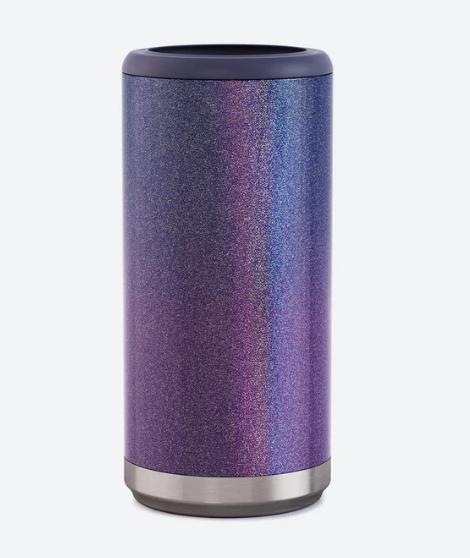 Custom Laser Engraved 12oz Slim Can Cooler: Stainless Steel, Personalized Design Party Favor