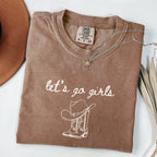 Man I Feel Like A Bride Shirt, Comfort Colors Western Bachelorette Tee, Lets Go Girls Cowgirl Bridal Party Shirt, Bride Tee