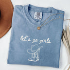Man I Feel Like A Bride Shirt, Comfort Colors Western Bachelorette Tee, Lets Go Girls Cowgirl Bridal Party Shirt, Bride Tee