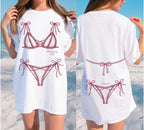 Comfort Colors® Custom Bachelorette Party Shirt, Bikini Shirt, Bridesmaid Shirt, Palm Springs Trip Shirt, Girls Weekend Beach Shirt