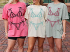 Comfort Colors® Custom Bachelorette Party Shirt, Bikini Shirt, Bridesmaid Shirt, Palm Springs Trip Shirt, Girls Weekend Beach Shirt
