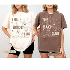 The Bach Club Custom Bachelorette Shirt,Retro Bridal Cocktail Party Tees,Trendy Disco Bride Crew Shirt,Modern Girls Night Out Merch