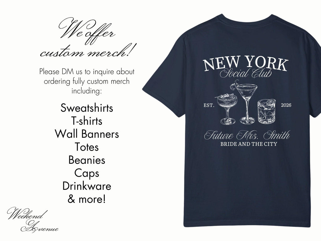 Custom Beach Bachelorette Shirt, Palm Beach Girls Trip & Bridal Party Tee