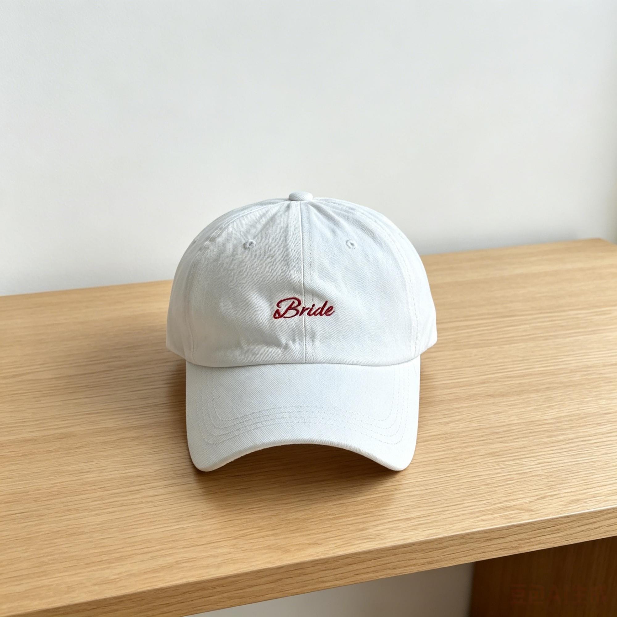 Personalized Cotton Bride Squad Baseball Cap, Custom Text Embroidered Bachelorette Party Hat, Camp Bachelorette Cap, Bridal Shower Gift