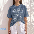 Custom Beach Bachelorette Trip Shirts | The Bach Club Tees for Coastal Party | Bride and Bridesmaid T-shirts for Bachelorette Cruise