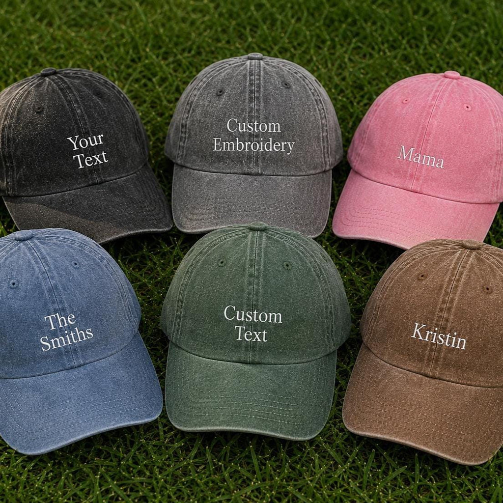 Personalized Embroidered Bride Squad Baseball Cap, Custom Bachelorette Party Hat, Bridal Shower Gift, Custom Gift For Bride, Beach Girl Hat