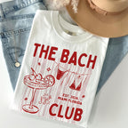 Custom Beach Bachelorette Shirt, The Bach Club Comfort Colors Shirt, Girls Weekend Bride Club Tee, Bridesmaid Gift,Bach Matching Party Shirt