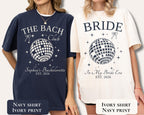 Epcot Bachelorette Party Shirt, The Bach Club Bride Girls Trip Matching Outfit Tee For Women Bach Weekend Shirts Disco Ball Tee Gift