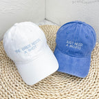 Custom Embroidered Wife of The Party Hats | Personalized Bachelorette Party Caps | Bridal Party Hats | Bridal Shower Gift | Bridesmaid Gifts