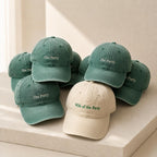 Personalized Bride Hat, Embroidered Bachelorette Party Cap, The Bride The Party Hat, Bridal Shower Gift, Bridesmaid Dad Cap