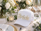 Pearl Bride Trucker Hat, Bride Baseball Cap, Bridal Shower Gift, Bride To Be Hat, Bachelorette Party Hat, Wedding Weekend Cap
