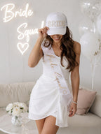 Pearl Bride Trucker Hat, Bride Baseball Cap, Bridal Shower Gift, Bride To Be Hat, Bachelorette Party Hat, Wedding Weekend Cap