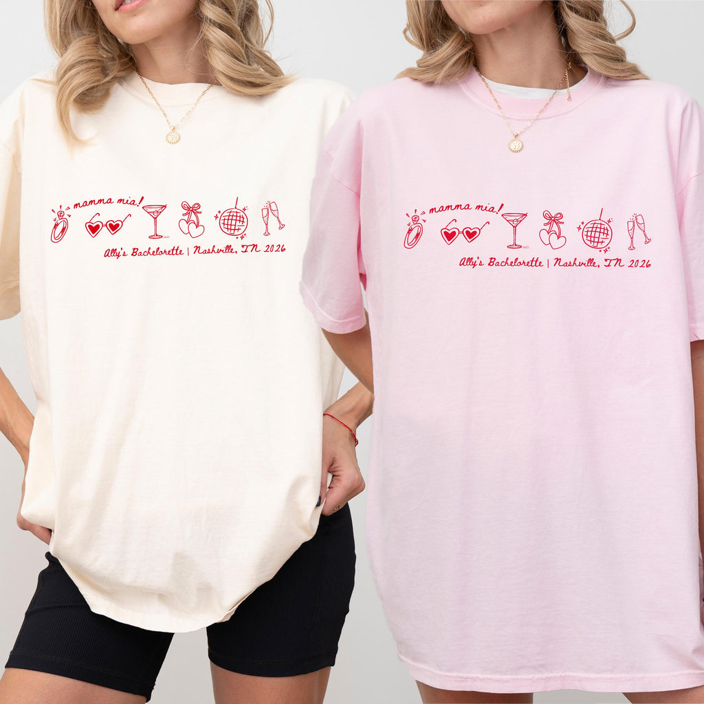 Her Last Disco Bachelorette Shirt, Custom Bachelorette Shirt, Mamma Mia Bach, She Found Her Honey Honey, Dancing Queen, Bridesmaid Shirts