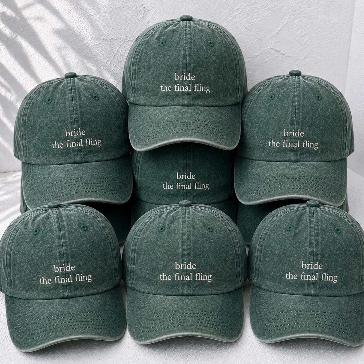 Personalized Embroidered Bride Squad Baseball Cap, Custom Bachelorette Party Hat, Bridal Shower Gift, Custom Gift For Bride, Beach Girl Hat