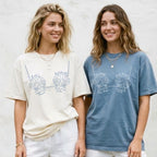 Custom Beach Bachelorette Comfort Colors Shirts, Bikinis and Martinis Shirt, Last Toast On The Coast, Seashells and Wedding Bells