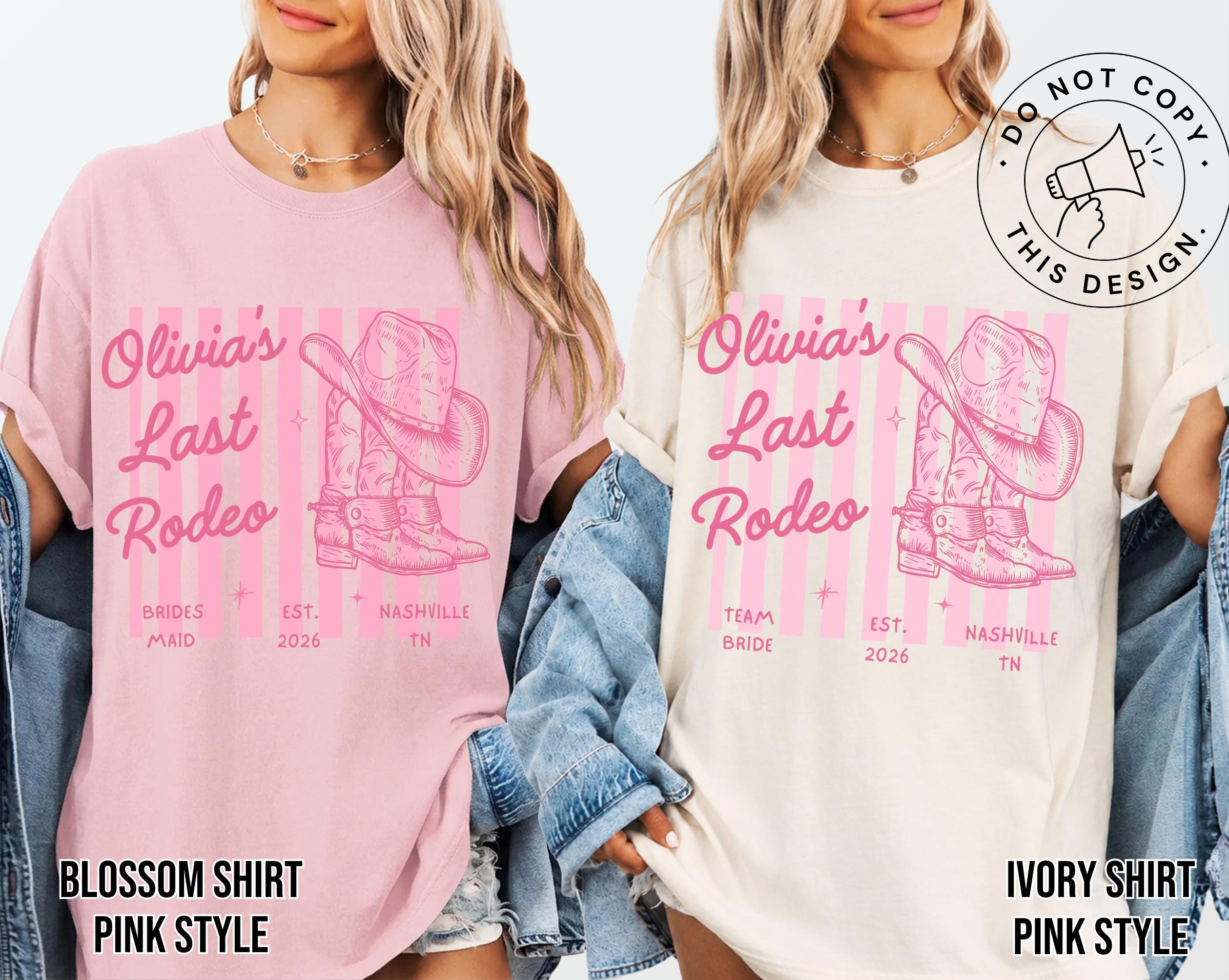 Comfort Colors® Custom Western Bachelorette Shirt,Western Bach Bridesmaid Gift,Last Rodeo Country Shirts,Bride Shirt
