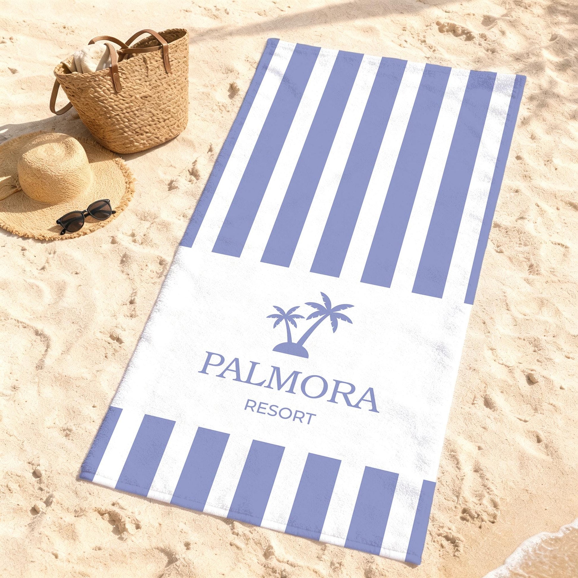 Custom Logo Beach Towel,Personalized Business Team Gift,Hotel Spa Pool Towel,Corporate Event Giveaway,Brand Promotion Towel,Corporate Gift