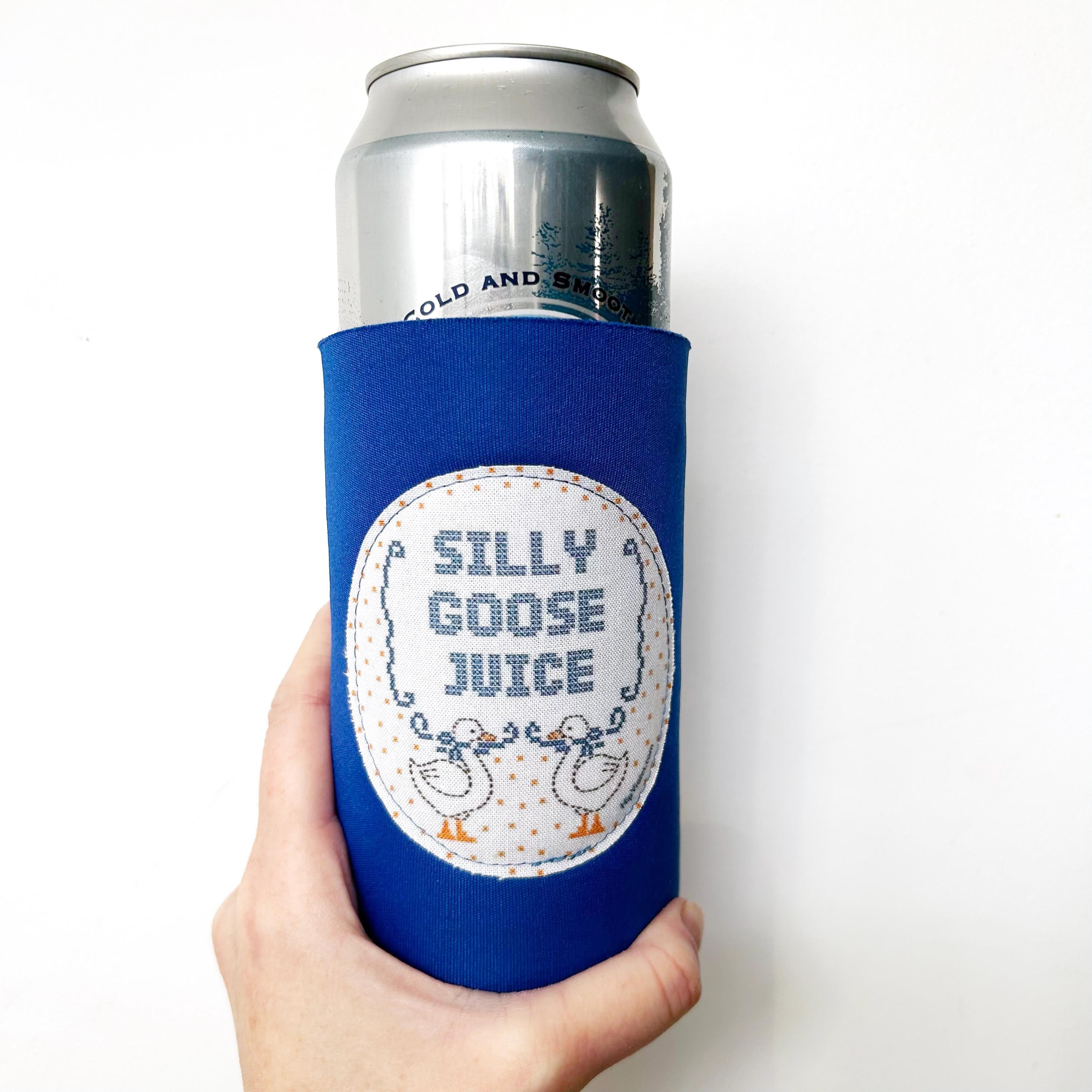 Silly Goose Juice Can Cooler: Funny Stocking Stuffer