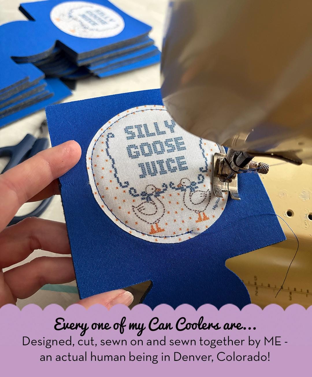 Silly Goose Juice Can Cooler: Funny Stocking Stuffer