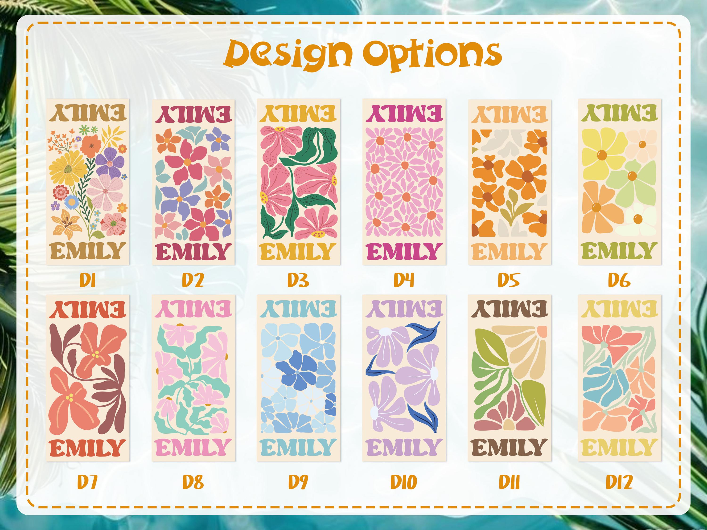 Personalized Retro Floral Beach Towels, Custom Name Pool Trips Towel, Bachelorette Party Favors, Girls Trip Summer Towel