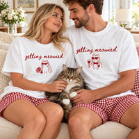 Getting Meowied Cat Bride Bachelorette Shirt – Oversized Cotton Tee